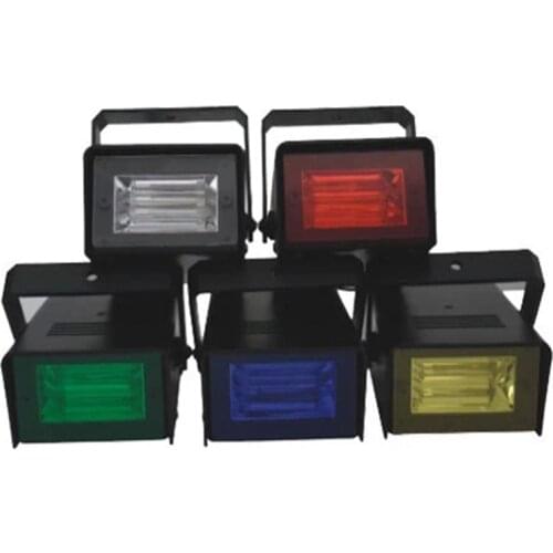 Hot sell mini flash light flash lamp ktv laser light stroboscope strobe 5 colors for choice