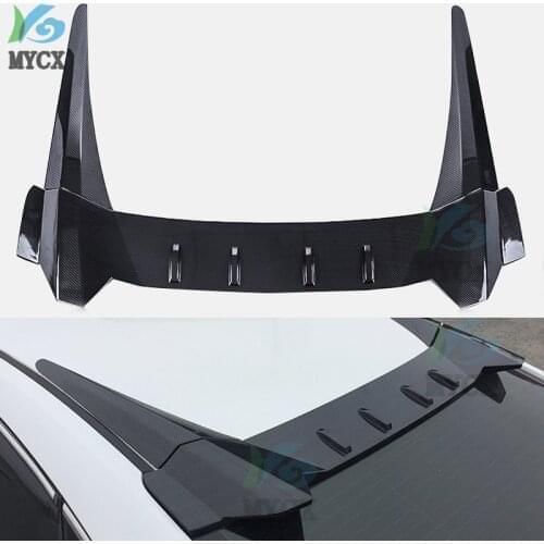 2017 Car Rear Window Roof Spoiler lips Visor R Style ABS Plastic Tail Wing Fit for Honda Civic 10th 4DR Sedan 2016-2018