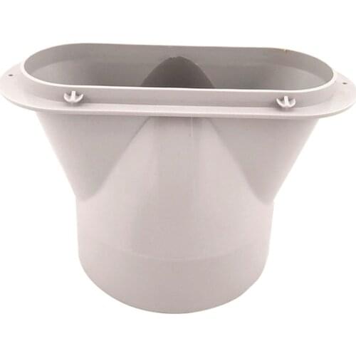 5.1'' Portable Air Conditioner Window Adapter Exhaust Hose Connector Air Hood Baffle Plate Mobile Air Conditioning Accessories