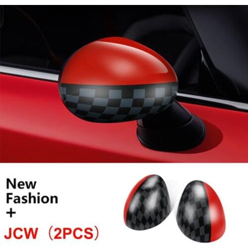 Union Jcak Rearview Mirror Shell Cover for Mini Cooper R50 R52 R53 2002-2006 Rear mirror cover sticker Case Car Accessories