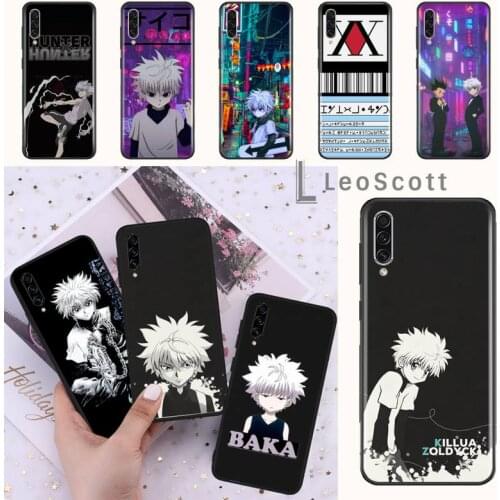 Hunter X Hunter Killua Zaoldyeck Phone Case For Samsung A20 A30 30s A40 A7 2018 J2 J7 prime J4 Plus S5 Note 9 10 Plus