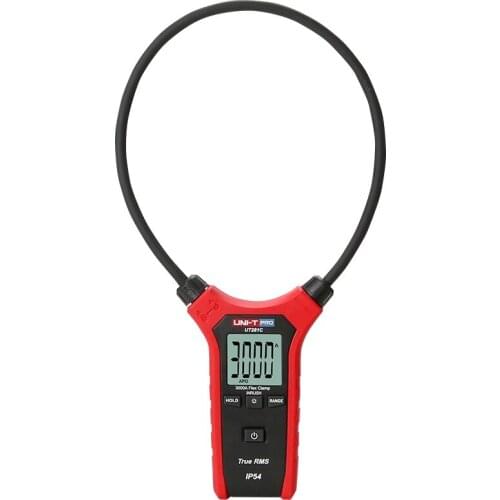UNI-T UT281C True RMS Smart AC 3000A Digital Flexible Clamp Meter Multimeter Ammeter, Multipurpose Table Backlight / Auto Off