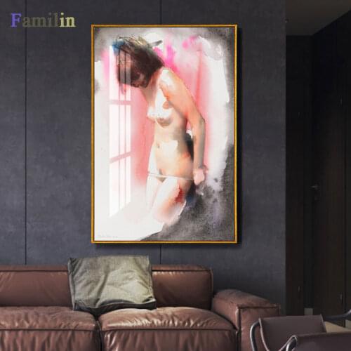 Abstract Style Decoration Posters and Prints Canvas Art Painting Wall Pictures for Living Room Office Room Square