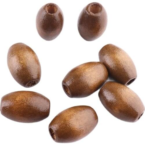 Wood bead 15mm Brown Vintage Charms for Jewelry Making Bracelet Necklace Accessories Handmade Adornment Fashion beads