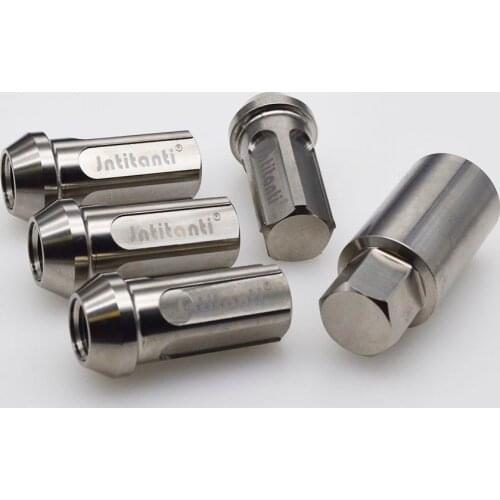 GR5 titanium wheel lug nut m12*1.5*45 anti-theft close-end primary color