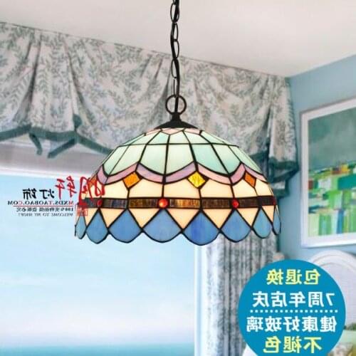 Crown Promotional Tiffany Lighting Lamps Bedroom Lamps Modern Minimalist Living Room Lamp Mediterranean Style Restaurant