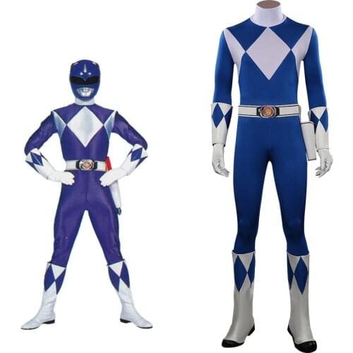 Anime Kyoryu Sentai Zyuranger -Dan/Tricera Ranger Bodysuit Cosplay Costume Outfits Halloween Carnival Suit
