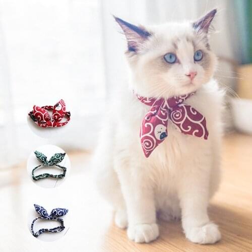 Super Cute Bow Pet Decorations Cat Accessories Japanese Cat Collar Bow Dog Accessories Small Dog Bow Tie Collar Free Shipping