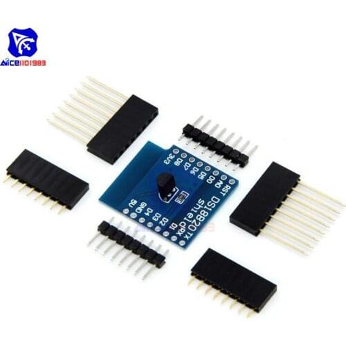 Diymore WeMos D1 Mini DS18B20 Temperature Sensor Module Development Board for Arduino IOT