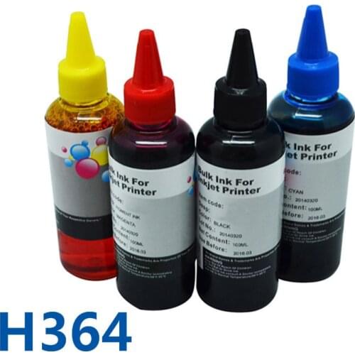 Specialized Good Quality Refillable Dye Ink Kits For HP Photosmart B110a/B109n/C5324/C5370/C5373/C6300/C6324/D5460/D5463/D5468