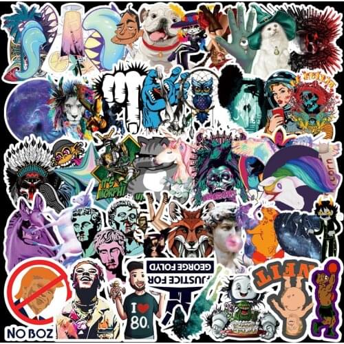 Hipster Meme Stickers Aesthetic Scrapbooking Diary Planner Graffiti Car Stickers Laptop Luggage Skateboard Phone Case Waterproof