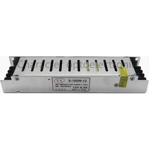 Lighting Transformers LED Driver AC85-265V DC12V 8.5A 100W Power Adapter 8.5A for LED Strip Light Switch Power Supply Driver