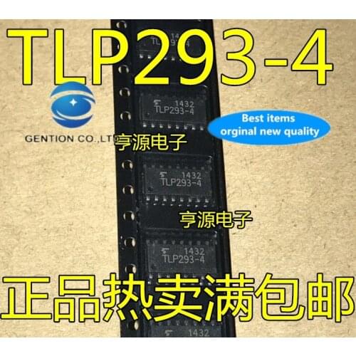 20 PCS 100% new and orginal real photo TLP293-4-16 gb SOP TLP293-4 four road light coupling