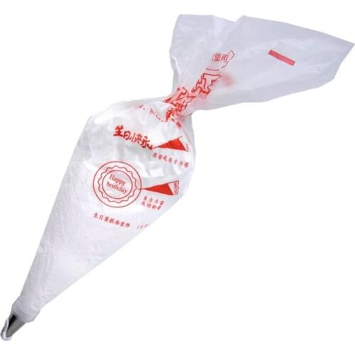 20pcs Disposable Pastry Bag Icing Piping Cake Pastry Cupcake Decor Bags Fondant Cakes Cream Nozzles Pastry Baking Tools
