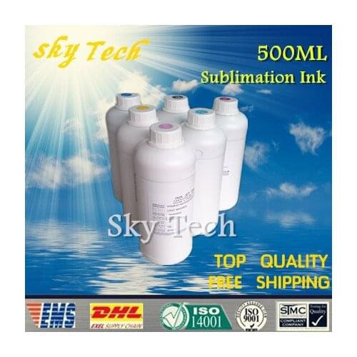 500ML*6 Sublimation ink For Epson Printer and printer with Epson print head , For T-shirt phone shell mugs and etc