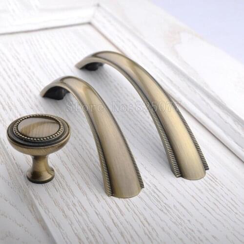 8PCS Simple Wardrobe Knobs Drawer Furniture Cupboard Kitchen Cabinet Door Pulls Handles and Knobs JF1401
