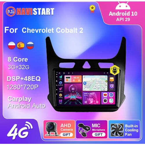 For Chevrolet Cobalt 2 2011-2018 Car Radio Multimedia Player Navigation Car Android Auto Carplay 2 din Android 10 No DVD Player