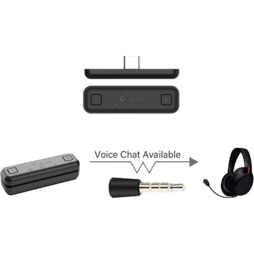 GuliKit NS07 PRO Wireless Audio Route Air Transmitter HiFi Transceiver Adapter for Switch / Switch Lite / PS4 / PC / headphones