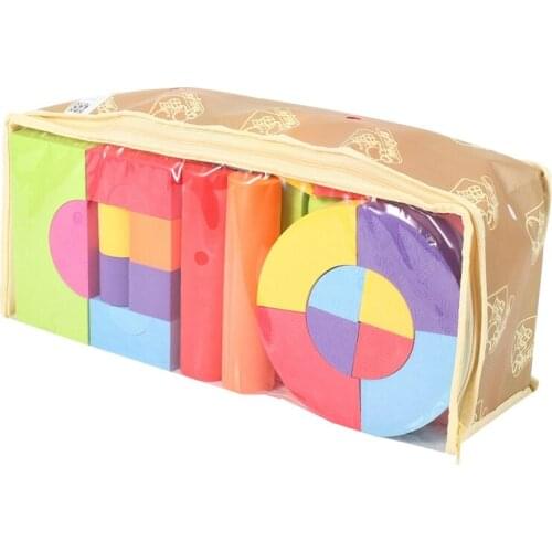Eva Foam Blocks Educational Kids Toys For Children Software Construction Building Home Chunks Block Game
