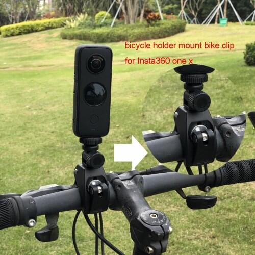 Insta360 one x2 bicycle Holder Mount bike Clip Stand bracket Adapter Stabilizer For insta360 one x/x2 Handheld Camera Accessory