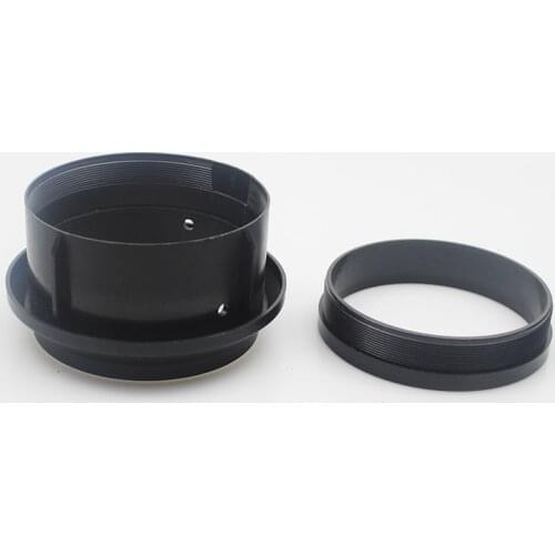 70mm Objective Lens Holder ABS Plastic Material For DIY Monoculars Refraction Astronomy Telescope 72mm Diameter Objective Lens