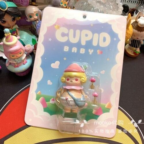 Pucky spirit Baby Cupid Elevator Around the blind box Garage Kit Designer Toys Fashion Handmade Girl Gift Desk Accessories