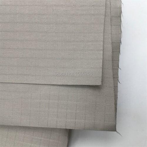 Plaid Radiation Protection Fabric RF67#Lpsf RFID Blocking Fabric