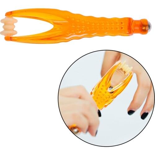 2-In-1 Finger Joint Hand Massager Roller Handheld Relax Relieve Pain Finger Arthritis Blood Circulation Tool Finger Massager