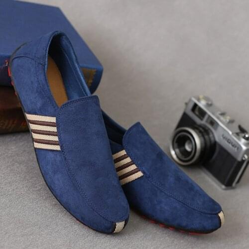 2019 New Spring Men Canvas Loafers Driving Shoes Moccasins Summer Fashion Mens Casual Shoes Flat Breathable Lazy Flats