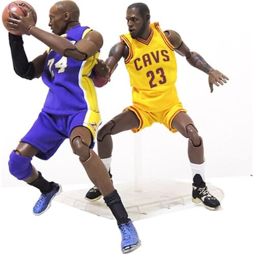 New DIY Large 21.5CM Basketball Star Model Figure Doll Car Ornaments Kids Adult Toys Student Decor Xmas Birthday Gift Decoration