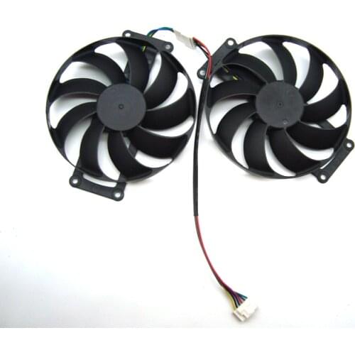 New graphics card fan T129215BU/T129215SU DC12V 0.50AMP 4PIN for ASUS DUAL RTX2060 O6G EVO