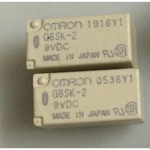 Wholesale 10pcs/lot relay G6SK-2-9VDC