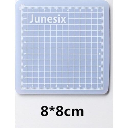 8cm Translucent PVC Cutting Mat Patchwork Pad Artist Manual Rubber Carving Tool Double-Sided Printing Self-Healing Cutter Board