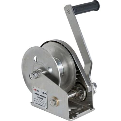 304 stainless steel hand winch 1200 lbs self-locking winch double bearing manual winch hand hoist hoist