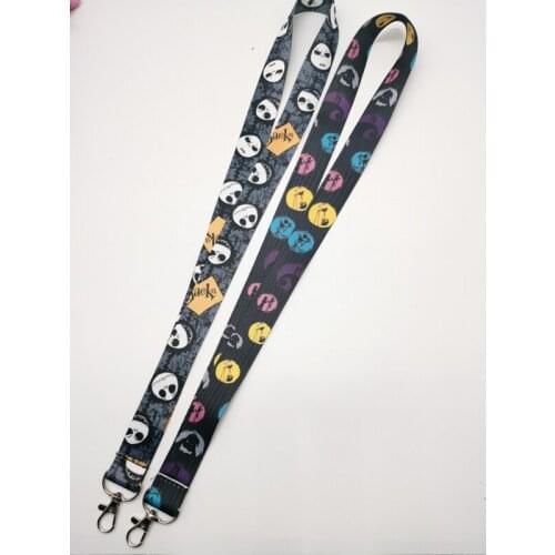 Mew 10 pcs Nightmare Before Christmas Lanyard for Keys Mobile Phone Neck Straps Keychains