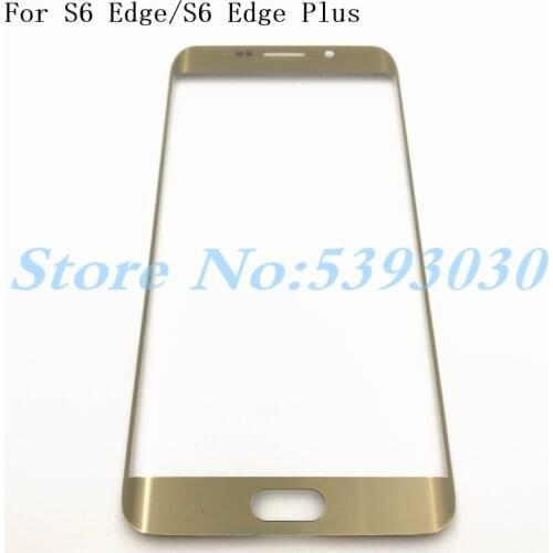 Front Glass Lens Touch For Samsung Galaxy S6 Edge G925F G925A And S6 Edge Plus G928 G928F Outer Glass Screen Digitizer Sensor