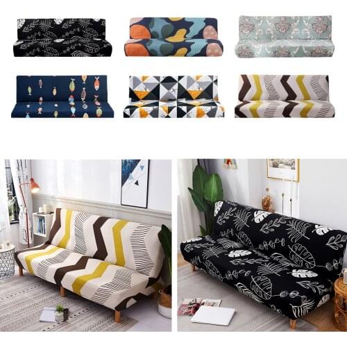 Folding Couch Shield Sofa Cover Polyester Elastic Stretch Sofa Slipcover for Furniture,homes with kids and pets
