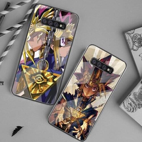 Yu gi oh yugioh Duel Monsters Phone Case Tempered Glass For Samsung S20 Plus S7 S8 S9 S10 Plus Note 8 9 10 Plus