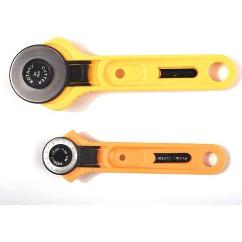 Cloth Rotary Cutter Diy Arts Crafts Cutting Tool Patchwork Roller Wheel Round Knife Accessories Leather Paper Fabric