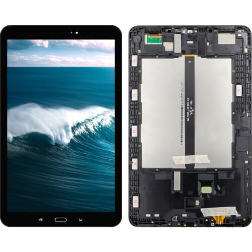 AAA+ Quality LCD Display for Samsung Galaxy Tab A 10.1 T580 T585 LCD Display Touch Screen Panel Digitizer Replacement with Frame