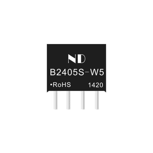 2 PCS/lot, 24 v DC- DC voltage supply module turn 5 where v0. 5 w DCDC B2405S- W5 module small volume