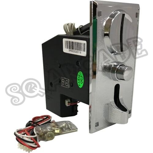 60pcs Multi Coin Acceptor SR-500 CPU Programble Accept 8 Kinds Token Selector Automatically Set the Program DIY Arcade parts