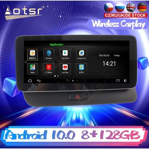 Android 10 DSP For Audi Q5 2009 2010 2016 Car DVD GPS Navigation Auto Radio Stereo Video Multimedia Player Carplay HeadUnit