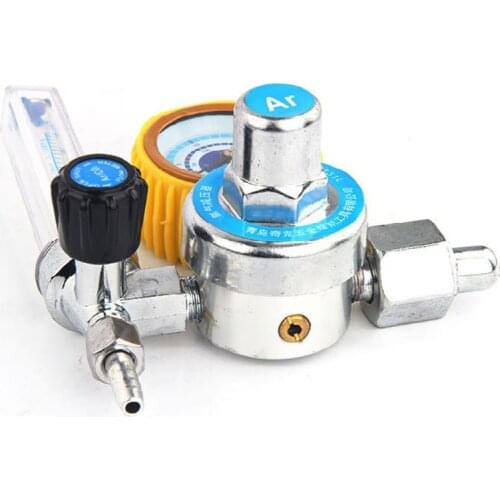 Argon CO2 Pressures Reducer G5/8" 0-25Mpa Tig Flow Meter Welding Regulator Gauge X4YD