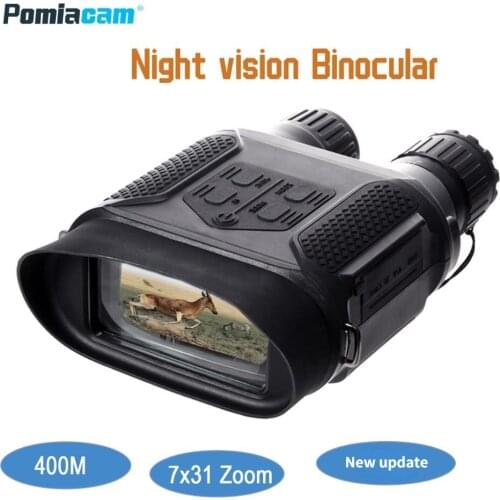 Night-Vision-Device-Binoculars 400 M Digital IR Telescope Zoom Optics with 2' Screen Photos Video Recording Hunting Camera AT-40