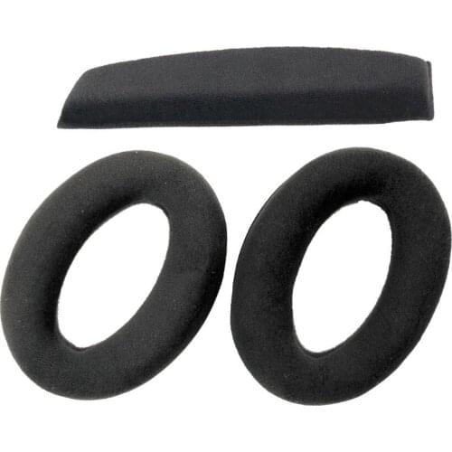 Flannelette earmuffs replace ear pads+headband for Sennheiser HD515 HD555 HD595 HD558 HD518 HD598 HD559 HD569 headset Cushions