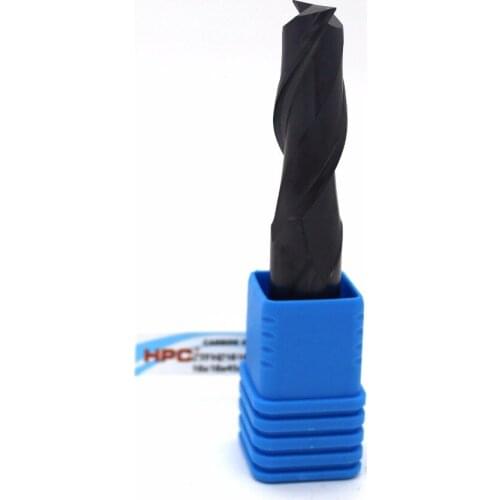 Router bit 16*16*100 with 2 flutes HRC 45 square flatted mill cutter tungsten carbide end mills CNC machine milling tools