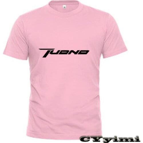 For Aprilia TUONO/R T Shirt Men New LOGO T-shirt 100% Cotton Summer Short Sleeve Round Neck Tees Male