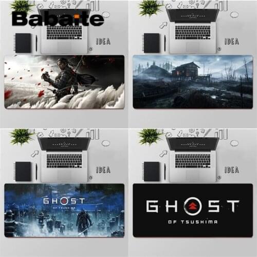 Babaite Top Quality Ghost of Tsushima gamer play mats Mousepad Free Shipping Large Mouse Pad Keyboards Mat