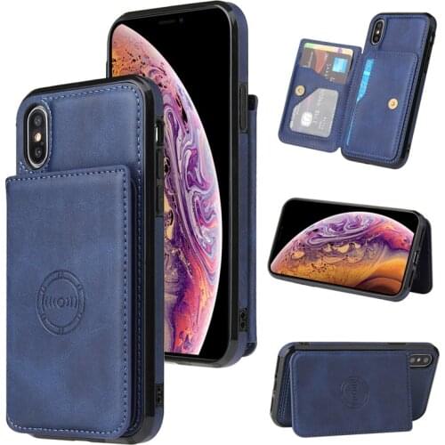 Magnetic Wallet Leather Flip Case For iPhone 6 7 8 Plus 12 11 Pro Max With Cover For iPhone XR XS Max X Phone Etui Coque Cover